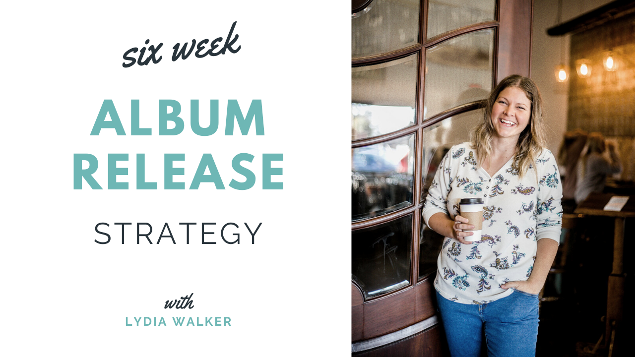 6 week album release strategy logo