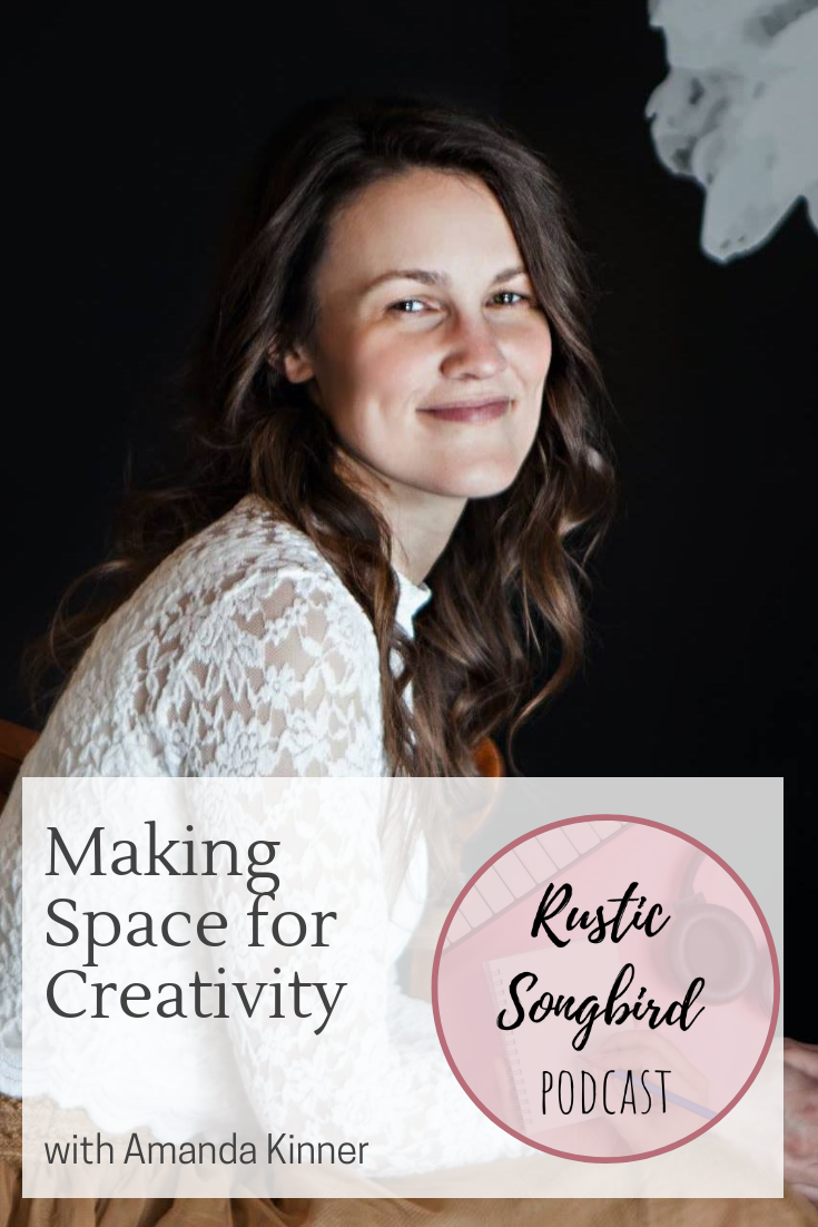 Making space for creativity, Amanda Kinner