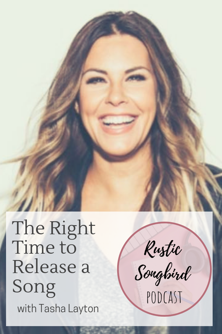 the right time to release a song, Tasha Layton