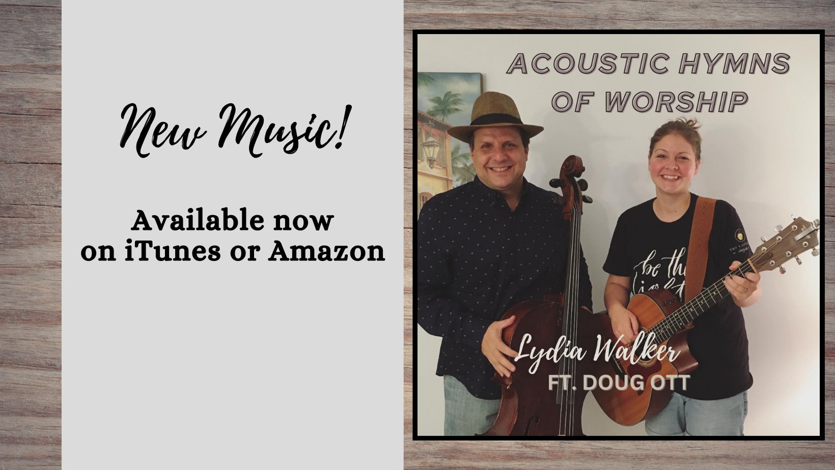 Acoustic Hymns of Worship Available Now